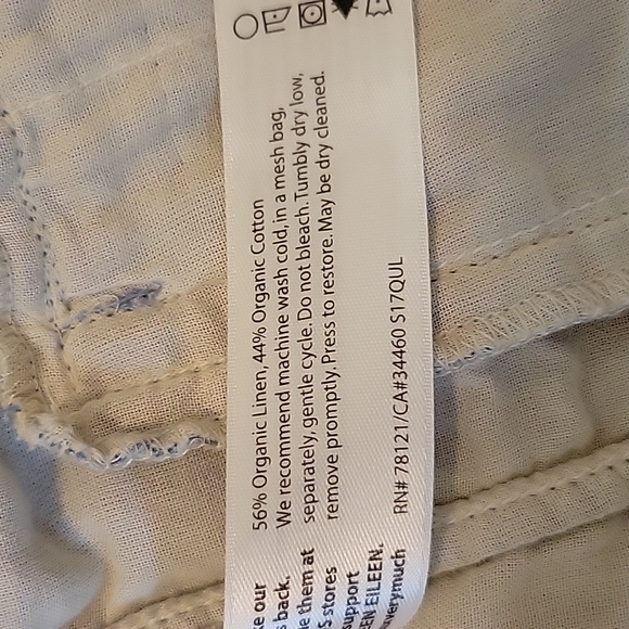 Eileen Fisher linen lagenlook jacket - Picture 4 of 5